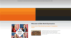 Desktop Screenshot of eliteworldgymnastics.com